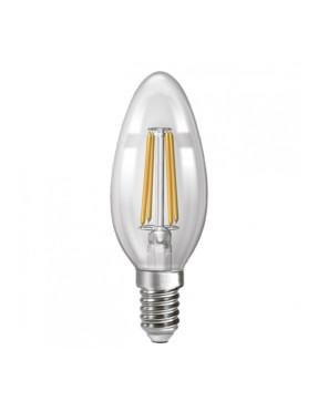 LED лампа филаментная, диммируемая (C37 свеча) 4 Вт E-14 NEOMAX