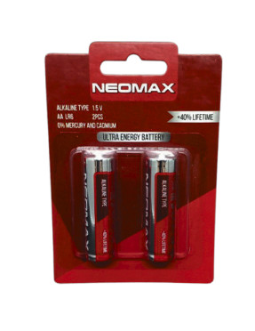 Батарейка NEOMAX LR03/AAA лужна (Alkaline) у блістері (2 шт/уп)