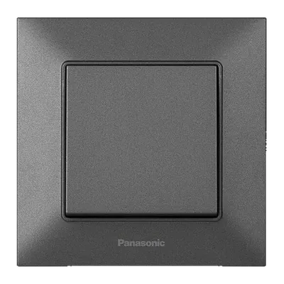 Panasonic Arkedia Slim вимикач 1-клавішний — Димчастий